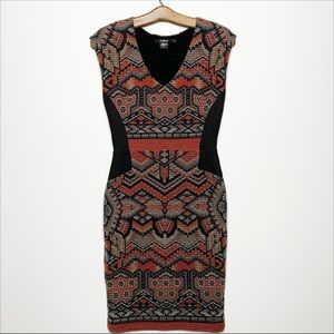 Desigual Women's Sheath Aztec Print Dress